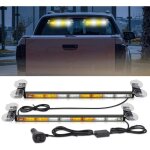 Rampe gyrophare led, lampes � ventouses pour voitures, bande lumineuse stroboscopique, ip67, flash 23 ...