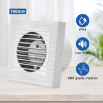 Randaco 100 mm ventilateur, extracteur d'air, vmc avec clapet anti - retour, vmc pour salle de bain, ...