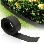 Randaco 1000 x 12. 5 x 0. 2cm bordure de jardin en pe bordurette de jardin flexible diy bordure de pelouse ...