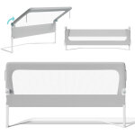 Randaco 150cm barri�re de lit pliable b�b�, barri�re de protection pour bord de lit, rail de lit protection ...