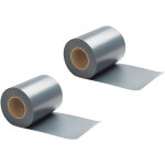 Randaco 2 rouleaux de bandes brise - vue en pvc 70 m x 19 cm film brise - vue avec 60 clips de fixation ...