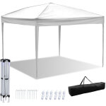 Randaco barnum pliant 3x3 m imperm�able ? tente pliante r�glable en hauteur, pavillon de jardin portable ...