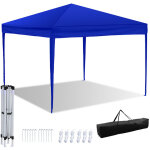 Randaco barnum pliant 3x3 m imperm�able ? tente pliante r�glable en hauteur, pavillon de jardin portable ...