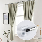 Randaco barre � tension de douche barre t�lescopique en acier inoxydable barre de serrage sans percer ...