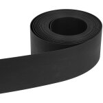 Randaco bordure de jardin en pe bordurette de jardin flexible bordure de pelouse 2mm pav� noir 2500x12. ...