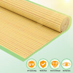 Randaco canisse en pvc jardin balcon terrasse ? brise - vue et brise - vent, stable et facile � couper ...