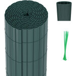 Randaco canisse en pvc jardin balcon terrasse ? brise - vue et brise - vent, stable et facile � couper ...