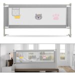Einfeben barrière de lit de protection anti - chute 200 cm réglable en hauteur de 70 à 98 cm pour enfant ... Einfeben barrière de lit de protection anti - chute 200 cm réglable en hauteur de 70 à 98 cm pour enfant ...