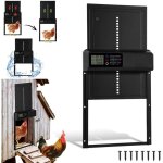 Randaco porte automatique poulailler avec minuterie anti - pincement, alliage d?aluminium, ipx4 �tanche, ...