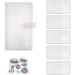 Range bijoux, livre stockage bijoux transparent, sac rangement bijoux anti - oxydation, plastique transparent ...