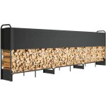 Range b�ches ext�rieur, abri bois de chauffage couverture imperm�able 600d oxford charge 300 kg 389 x ...