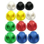 Range - c�ble rs pro, � maximum 5mm, en pvc, type pince ( prix pour paquet de 12 )