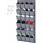 Range - chaussures  suspendre sur la porte 24 poches, stockage de chaussures, pliable collection de ...