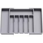 Ersandy - range couverts, plateau d'ustensiles extensible pour tiroir, organisateur de tiroir réglable ... Ersandy - range couverts, plateau d'ustensiles extensible pour tiroir, organisateur de tiroir réglable ...