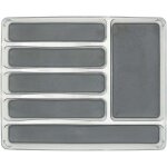 Range couvert tiroir 6 compartiments , am�nagement cuisine, antid�parant, adapt� aux tiroirs courants, ...