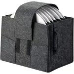 Rangement assiette camping - car - porte - assiettes feutre - 8 assiettes