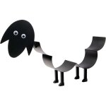 Support de rouleau de papier toilette porte - papier en mtal mouton porte - papier toilette pour 8 rouleaux ...