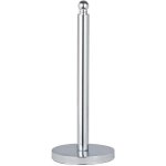 Rangement papier toilette viterbo, stockeur papier toilette, 3 rouleaux, acier inox, � 14x35 cm, brillant ...