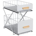 Rangement sous �vier tiroir coulissant � extraction pour placard de cuisine, porte - �pices, salle de ...