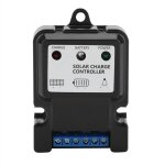 10a r�gulateur de charge solaire intelligent 12v / 22. 2v r�gulateur photovolta�que � 3 �tages pwm r�gulateur ...