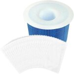 Rapanda - 30 pice chaussette skimmer piscine, chaussettes skimmer reutilisable pour panier skimmer, ...