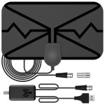 Rapanda - antenne num�rique 4k tv int�rieure amplificateur de bande d'onde de sol signal dvb - t2 hd ...