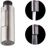 Buse de remplacement pour robinet de cuisine, t�te de robinet universelle amovible g1 / 2, argent bross�, ...