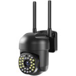 Rapanda - camra de scurit extrieure ptz ip 360, dtection de mouvement, vision nocturne couleur, ...