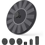 Fontaine solaire - pompe de bassin avec panneau solaire de 1 w - pompe � eau solaire flottante pour jardin, ...