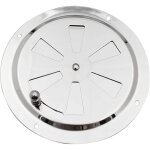 Rapanda - grille d'a�ration papillon marine avec bouton, grille d'a�ration papillon ronde de 5 pouces, ...