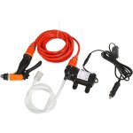 Nettoyage de la pompe � eau, pompe d'eau portable haute pression 12v avec pistolet � eau 80w, convient ...