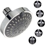 Rapanda - pommeau de douche suspendu multifonction � 5 vitesses, buse abs, �conomie d'eau, massage, brumisateu ...