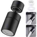 Rapanda - robinet pivotant � 80 � - 2 fonctions de pulv�risation - �conomiseur d'eau pour robinets de ...