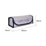 Rapanda - sac de scurit pour batterie au lithium, sac de protection de charge de batterie de bouclier ...