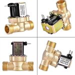 Rapanda - vanne de chauffe - eau 4 points parall�les = g1 / 2ac220v �lectrovanne d'entr�e d'eau sous ...
