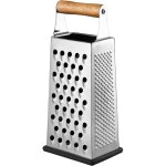 R�pe 4 c�t�s en acier inoxydable, rape legume, rape � fromage, r�pe manuelle, avec base antid�rapante, ...