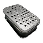 Rpe  fromage avec rcipient de conservation des aliments, hachoir  fruits et lgumes 2 en 1, bote ...