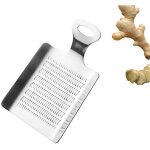 Rpe  noix de muscade, chocolat et gingembre en acier inoxydable