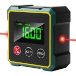 Rapporteur num�rique, niveau num�rique avec �cran lcd, rapporteur num�rique rechargeable par usb pour ...