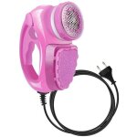 Rasoir �lectrique anti - bouloches et peluches lames et grille en acier inoxydable rose