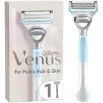 Rasoir venus pour poils pubiens et peau, 1 lame de rasoir
