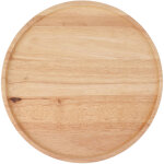 Rastky plateau de service en bois, assiettes � fromage rondes en bois de 30 cm simples et stables pour ...