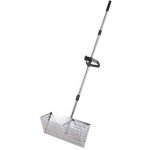 Râteau anti - puces de 40 cm, pelle à sable de plage en acier inoxydable avec large panier trapézoïdal, ... Râteau anti - puces de 40 cm, pelle à sable de plage en acier inoxydable avec large panier trapézoïdal, ...
