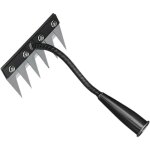 Rateau de d�sherbage, rateau jardin, outillage de jardin, r�teau de d�sherbage de jardin en acier au ...