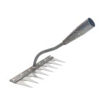 Rteau de dsherbage scarificateur en mtal rteau de dsherbage tenu dans la main houe creuse tout en ...