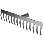 R�teau de jardin en m�tal pour le sol, 14 dents
