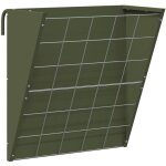 R�telier � foin suspendu vert olive 61 x 33 x 66 cm vidaxl