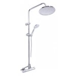 Rav slezak - colonne de douche murale thermostatique avec douchette h. 109 cm Rav slezak - colonne de douche murale thermostatique avec douchette h. 109 cm