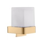 Rav slezak - distributeur de savon mural nil en laiton dor� et verre 200 ml