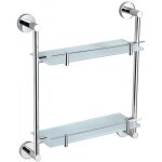 Rav slezak - etagère murale double en verre colorado 44, 4 cm Rav slezak - etagère murale double en verre colorado 44, 4 cm